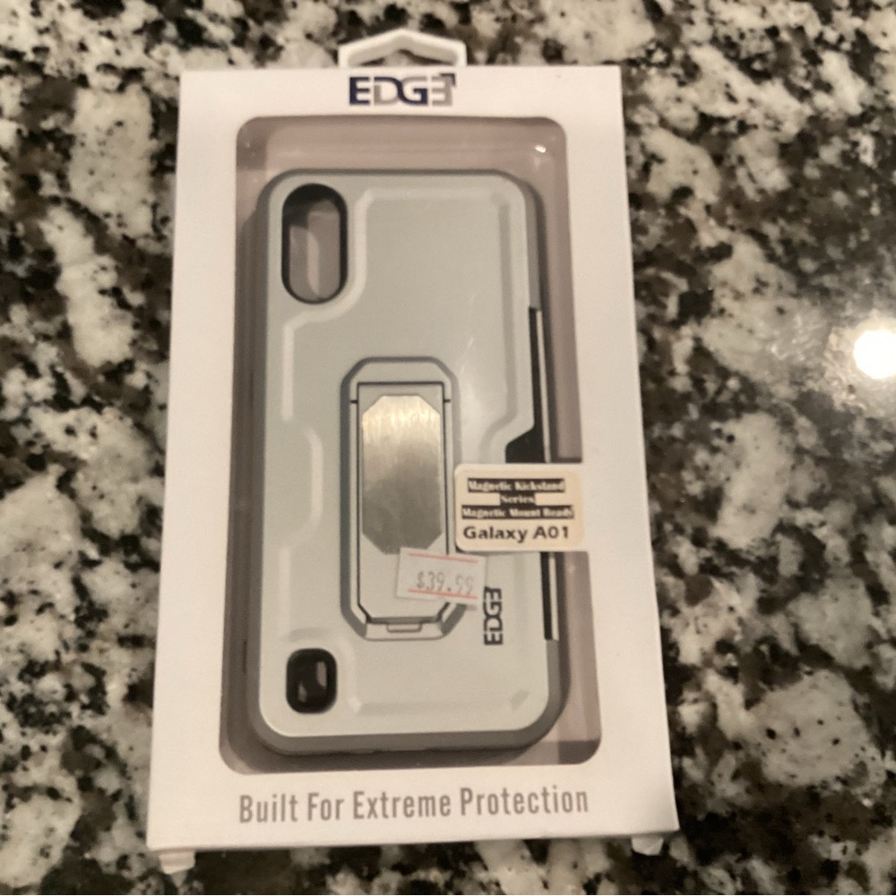 Edge Secure Series Magnetic Mount Ready Galaxy A01 Phone Case